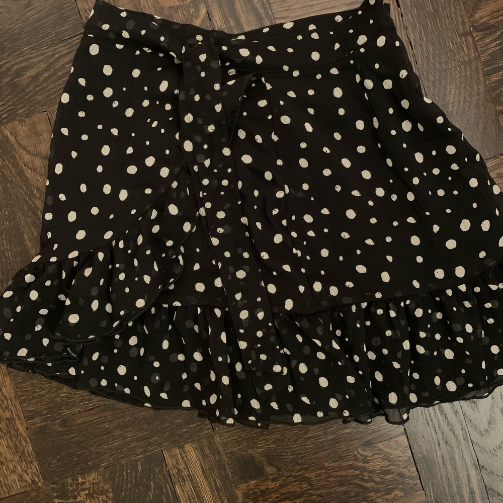 Urban Outfitters polka dot “wrap skirt”